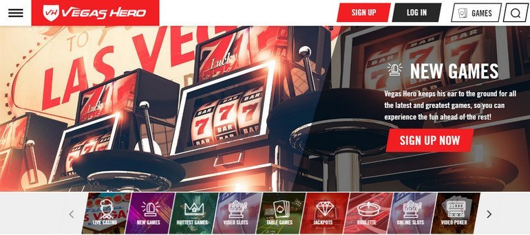 A look at vegashero casino